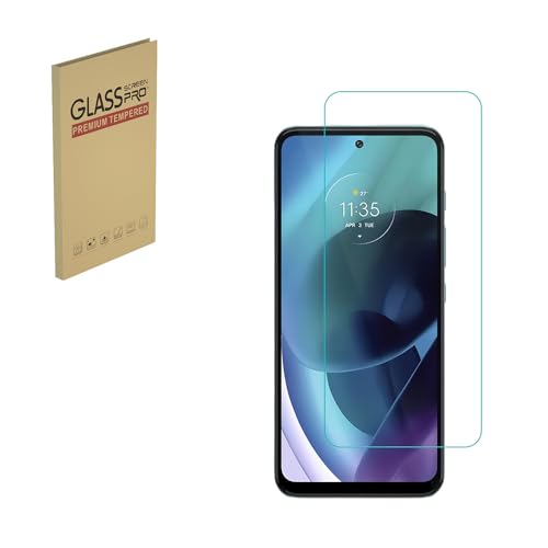 HYGMOCC Protector de pantalla para Motorola Moto G71 Película protectora de vidrio templado HD 9H Dureza Estuche Amigable Fácil Instalación Anti Arañazos Libre de burbujas (1 piezas)