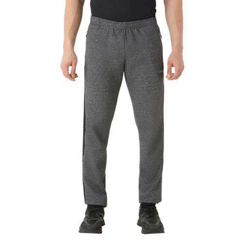 Image of berge' Men Cotton Polyester Comfy Regular Fit Sports Quality Track Pants with Secure Zipper Pocket, Casual Wear Lower Tracks Pant