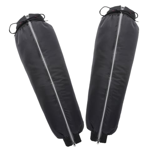 MUCKLILY Calf Covers for Men Water Resistant Leg Gaiters for Hiking Motorcycle Snow Walking Leg Warmers for Cold Weather