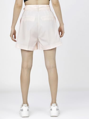 Image of Tokyo Talkies Women's Regular Fit Regular Shorts | Stretchable Shorts