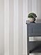 WALLCOVER Tapete Grau Vliestapete Streifen Streifentapete Landhaus Weiß Linien Modern Blockstreifentapete Fein Struktur 10.05 x 0.53 m Made in Germany