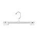 NAHANCO 9686-10 K-Resin Snap Grip Skirt/Slack Hanger, 10" (Pack of 200)