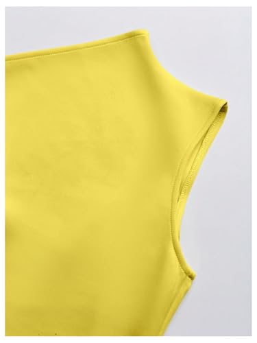 Image of SOLY HUX Women's Mini Dress Off The Shoulder Sleeveless Tie Shoulder A Line Flared Party Dresses