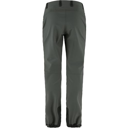 Fjällräven Damen Keb Agile Hose, Basalt/Iron Grey, 40/S