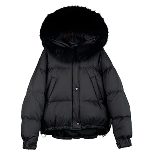 Manteau d'hiver chaud fini le froid grâce au duvet de canard blanc épais pour femme