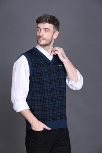 Image of GODFREY Half Sweater for Man Winter Pullover - Sleeveless Men Sweaters