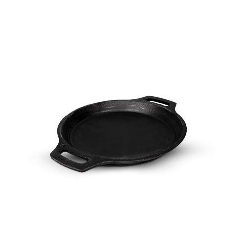 Buy The Indus Valley Pre Seasoned Cast Iron Fish Fry Pan,9 inch, Black