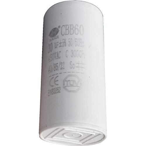 Condensatore del motore CBB60 30µF 450VAC per