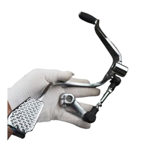 Levier de vitesse moto pour CG125 et GN125 selecteur double pas noir
