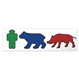 CafePress Manbearpig Sticker (Bumper 10 Pk) 10'x3' Rectangle Bumper Sticker Car Decal (10 Pack)