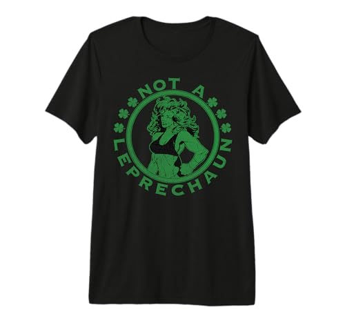 T-shirt Saint-Patrick She-Hulk Marvel idéal pour vos soirées de fête