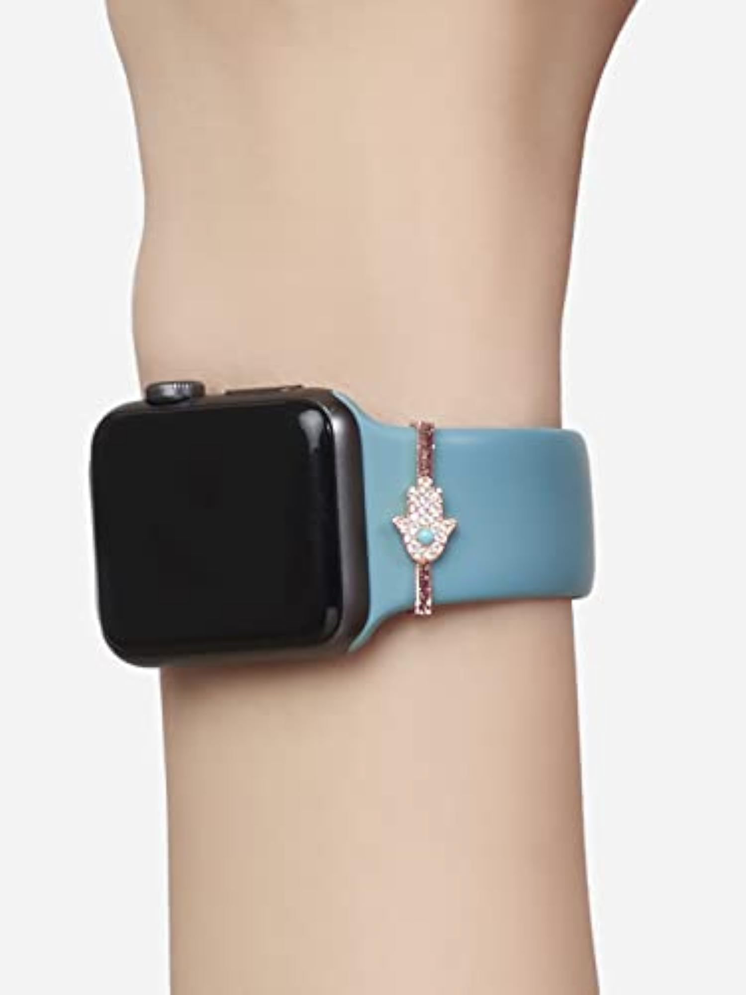 Hand Shape Decorative Ring Loops for Smart Watch Band