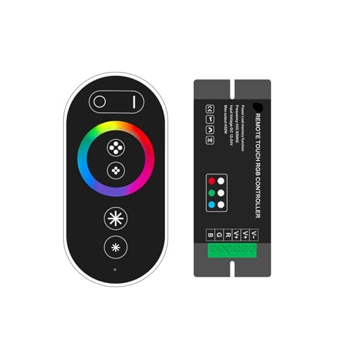 Contrôleur LED RGB tactile pour ambiance lumineuse de salon
