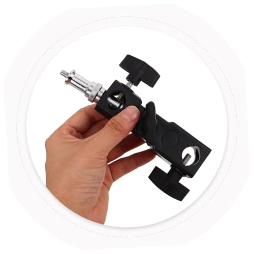 Adaptador de soporte para flash con acabado resistente de metal y material ABS 4