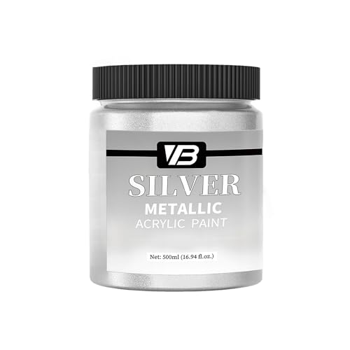 YongBo Metallic Silver Acrylic Paint