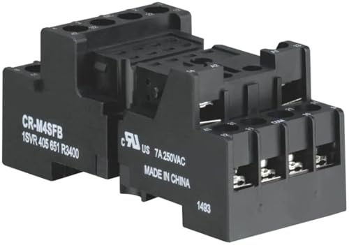 Prise standard type fourche CR-M4SFB 1SVR405651R3400 socle relais CR-MX