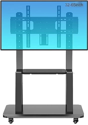 Soporte móvil para TV con altura ajustable miniatura 1