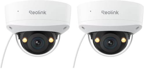 Image of REOLINK RLC-1240A 12MP Vandal-Proof Outdoor PoE Security Camera (Pack of 2)