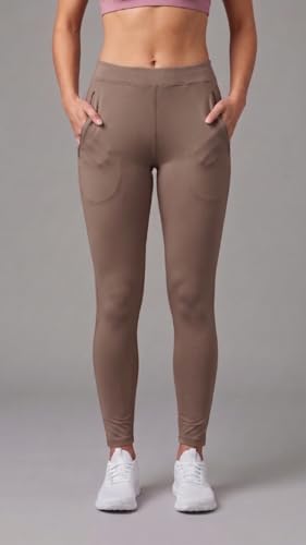 Image of Mehrang Stretchable Yoga Pants for Women & Gym Pants for Women Workout with Mesh Insert & Side Pockets