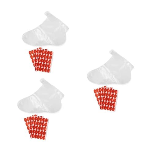 NOLITOY 3 Sets Foot Soaking Products Moisturizing Socks Women Disposable Feet Covers