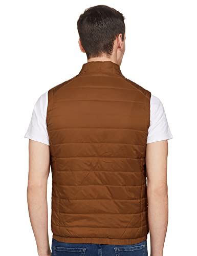 Image of Spykar Men's Polyester Standard Length A-Line Coat