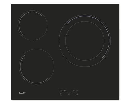 Candy CH63DCC Piastra in vetroceramica 60 cm, 3 zone di