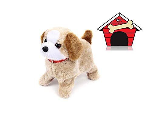 Cachorro Cachorrinho Pelúcia Rex Pula Anda Cambalhota