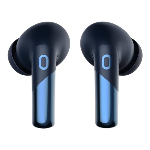 Image of Noise Buds Xero Truly Wireless in-Ear True Wireless Earbuds with Adaptive Hybrid ANC (Upto 50dB), in-Ear Detection, Sound+ Algorithm, 12.4MM Driver, 50H Playtime, BT v5.3(Chrome Blue)