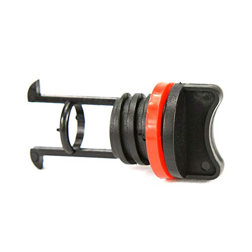 Yorten 4 peças de substituição de tampões de tampão de drenagem marítima/barco somente rosca grossa