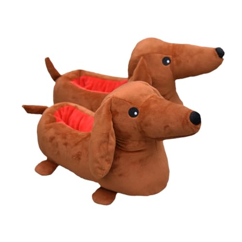 Enakshi® Dachshund Slippers Autumn Winter Animal Slippers Cartoon...
