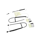 Pour Seat Pour Ibiza 2009 2010 2011 2012 2013 2014 2015 2016 2017 Kit de réparation de lève-vitre électrique Porte avant gauche.