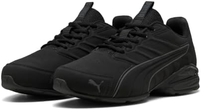 Puma Herren Electro SL Sneaker Turnschuhe 313092-01 Schwarz/Grau | Futuristischer Puma-Sneaker mit weichem Schaft, dämpfender Sohle und griffigen Gummipads.