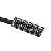 PWM Fan Hub, 5-Port PC 4-Pin PWM CPU Cooling Fan Splitter Hub Adapter Braided Cable 1 Female to 5 Male, for CPU/Case Fans with 3-pin or 4-pin Connectors