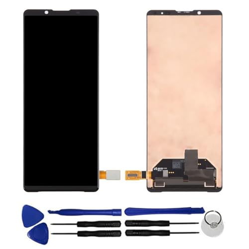 OYOGOYOG Ecran pour Xperia 5 IV, XQCQ62B, XQCQ62G, XQ-CQ72, XQCQ54, XQ-CQ54, XQ-CQ72, A204SO XQ-CQ44 Vitre Tactile LCD Assemblé (sans Châssis) Remplacement...