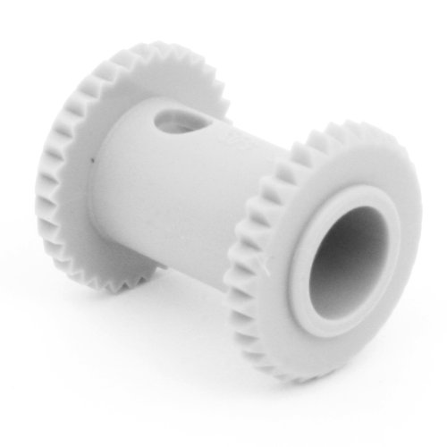 Preisvergleich Produktbild 5 Stück LEGO TECHNIC "Seilrolle" in Neu-Hellgrau.