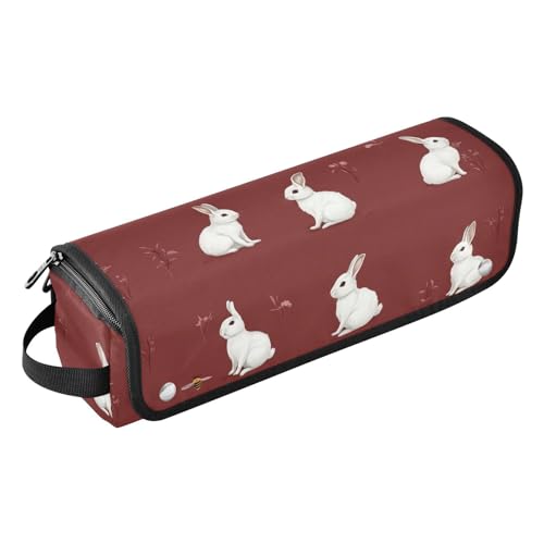 Hot Hair Tools Borsa da viaggio con cuscinetto resistente al calore, custodia per il trasporto di ferro arricciacapelli piatto, organizer impermeabile per ferro arricciacapelli, piastra per capelli