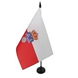 mesa comedor cantabria Uso : Decoracion de Interior BANDERA de MESA de CANTABRIA 21x14cm - BANDERINA de DESPACHO CÁNTABRA – CANTÁBRICA 14 x 21 cm - AZ FLAG