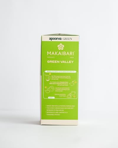 Image of Makaibari Green Valley Apoorva Finest Darjeeling 100 Gm Green Tea | Refreshing and Energizing | Rich in Antioxidants | Supports Weight Loss