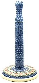 Polish Pottery Paper Towel Holder - Maraschino