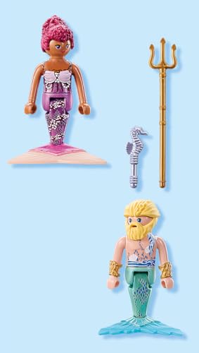 Playmobil 71799 Sirene et triton avec sceptre et trident - vue 7