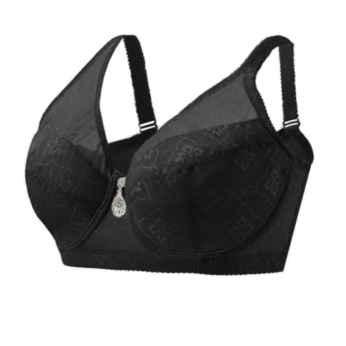Bralette grand confort en coton dentelle : votre lingerie quotidienne du 38 au 54