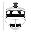 RIP-IT Original Defense Softball Face Mask | Lightweight Protective Softball Fielder's Mask | Adult | White