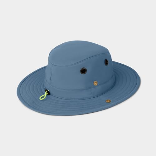 Image of Tilley Mens Womens LTM6 Broad Brim Extra Ventilation Sun Protection Airflo Bucket Sun Hat