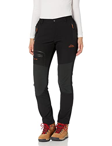 Dafengea Women's Hiking Pants Outdoor Waterproof Quick Dry Lightweight Mountain Cargo Pants Summer,Kz1833W-Black1-M #TOP8
