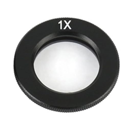 顕微鏡キット 0.5X 0.75X 1X 2.0X バーロー補助レンズ 180X 300X ズーム C マウント精密パラレル用 顕微鏡レンズアダプター(1X 0.75X)