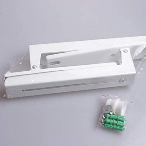 MEETOZ Universal-Wandhalterung für Mikrowelle, Weiß, Arme von 23,6 cm bis 39,1 cm, 2 Stück