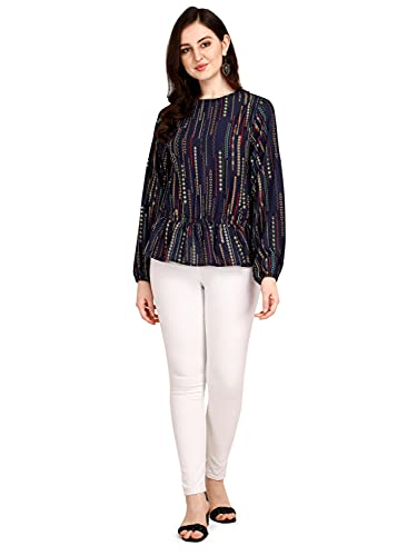Image of DHRUVI TRENDZ Women Women Tops | Tops for Women | Tops for Jeans for Women | Rayon Tops for Women | Tops for Women | Western Tops for Women Stylish