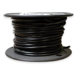 12 AWG Tinned Marine Primary Wire, Black, 500 Feet