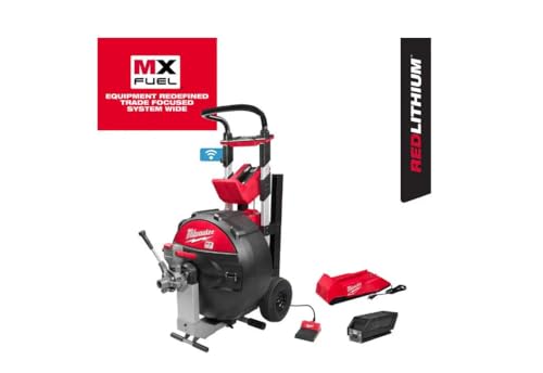 MILWAUKEE MX Fuel Sewer Drum Machine for 5/8 - (MXF500-1CP)