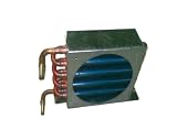 180 * 130 * 50mm Water-cooled Row Type B Refrigerator Condenser Evaporator Heat Exchanger Radiator